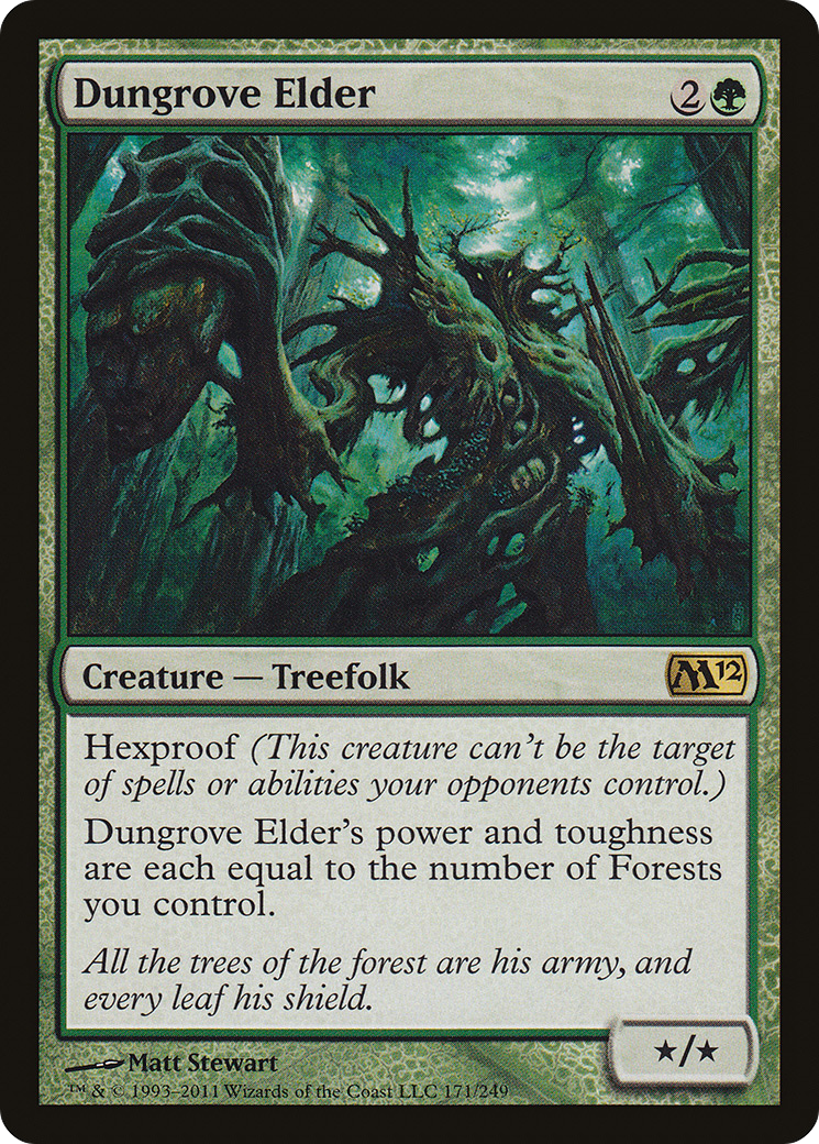 Dungrove Elder (M12-171) [Magic 2012]