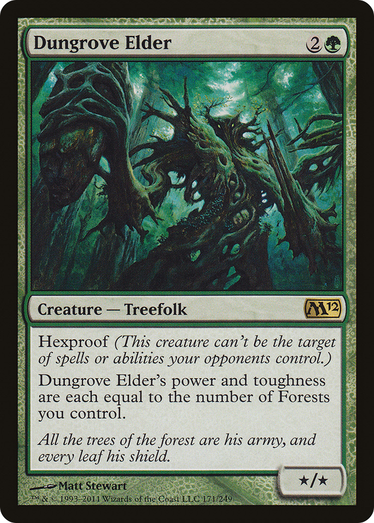 Dungrove Elder (M12-171) [Magic 2012]