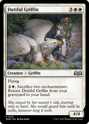 Dutiful Griffin (WOE-011) [Wilds of Eldraine]