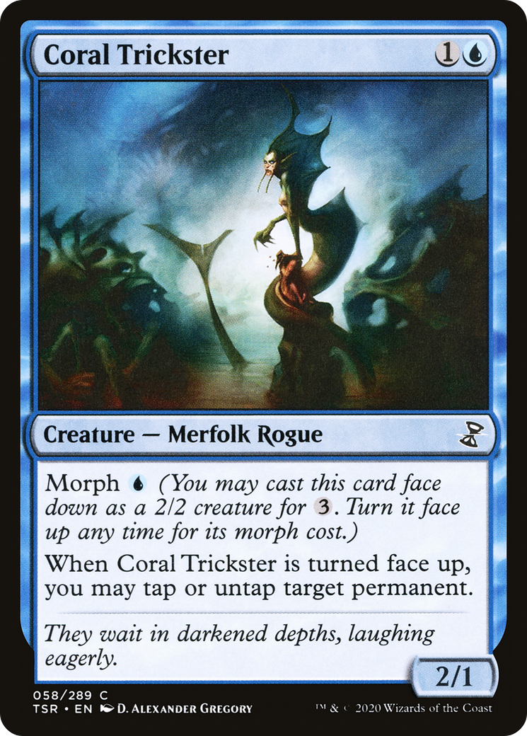 Coral Trickster (TSR-058) [Time Spiral Remastered]