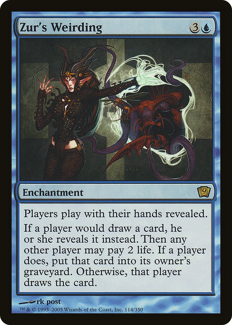 Zur's Weirding [Ninth Edition] Foil