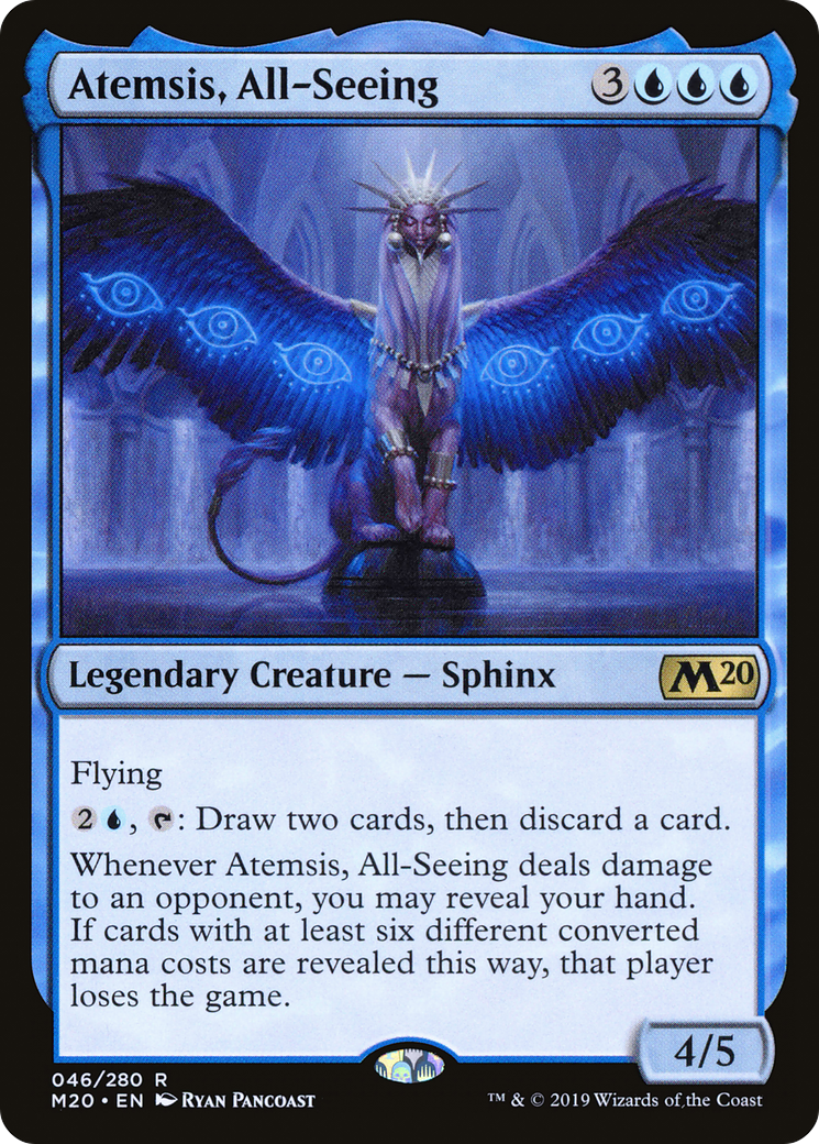 Atemsis, All-Seeing (M20-046) [Core Set 2020]