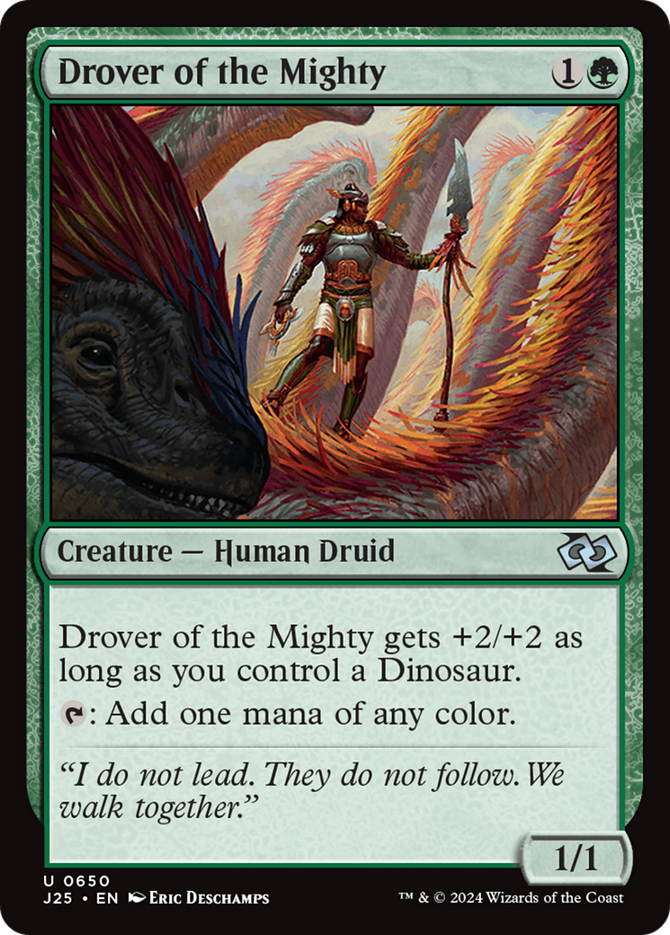 Drover of the Mighty (J25-650) [Foundations Jumpstart]