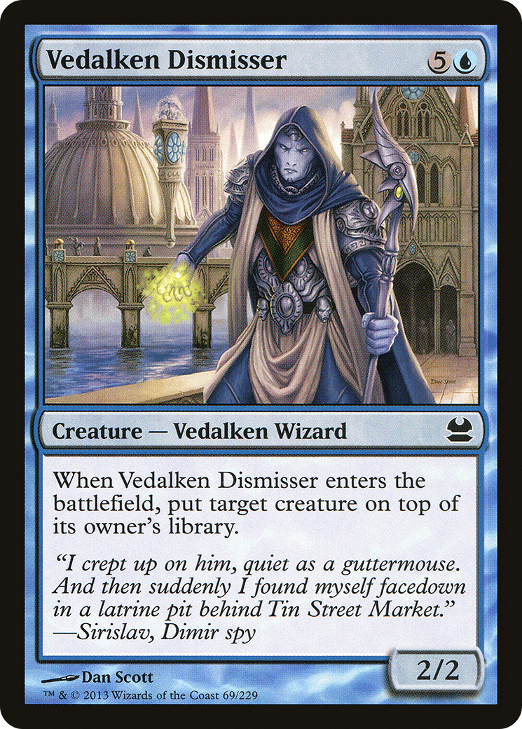 Vedalken Dismisser (MMA-069) [Modern Masters] Foil