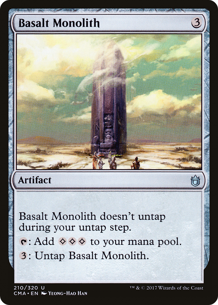 Basalt Monolith (CMA-210) [Commander Anthology]