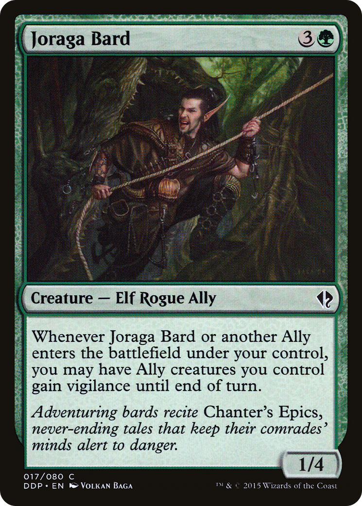 Joraga Bard (DDP-017) [Duel Decks: Zendikar vs. Eldrazi]