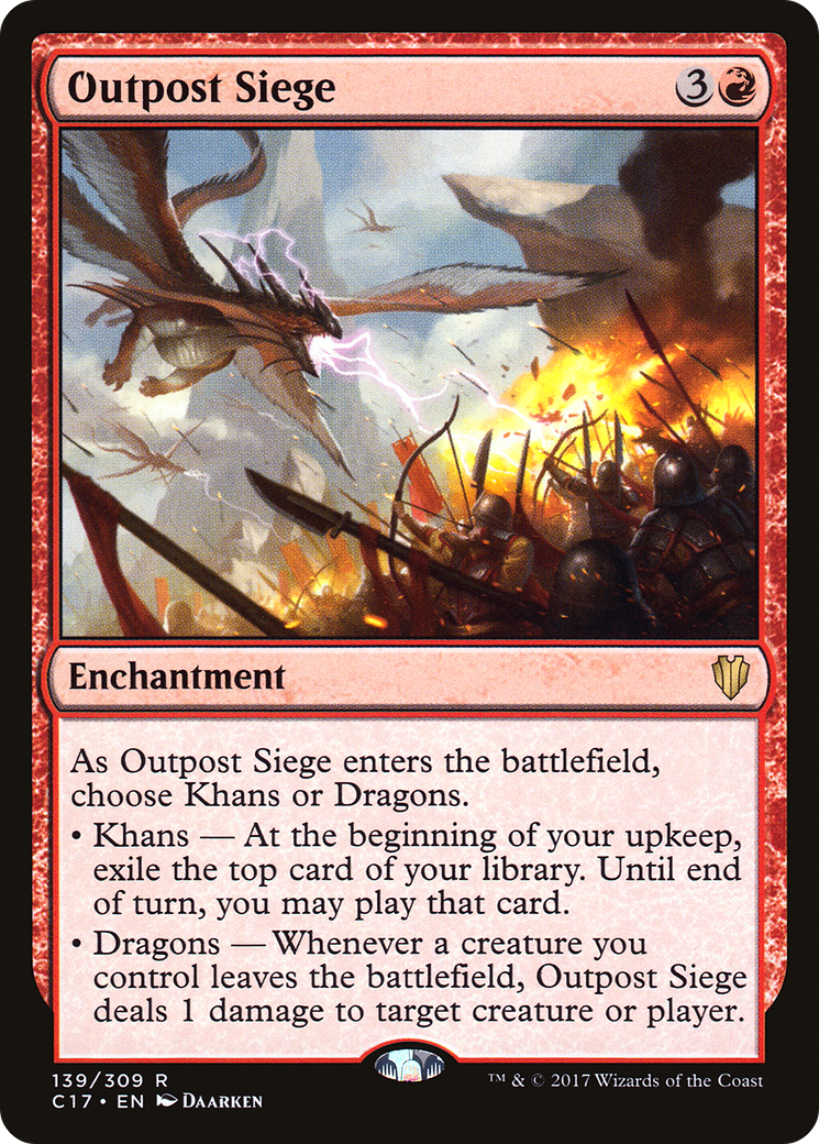 Outpost Siege (C17-139) [Commander 2017]