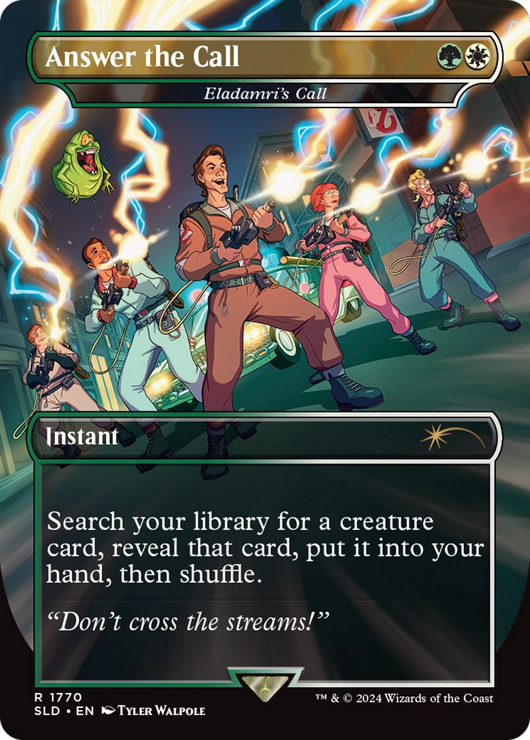 Eladamri's Call (SLD-1770) [Secret Lair Drop] / Answer the Call (Borderless)