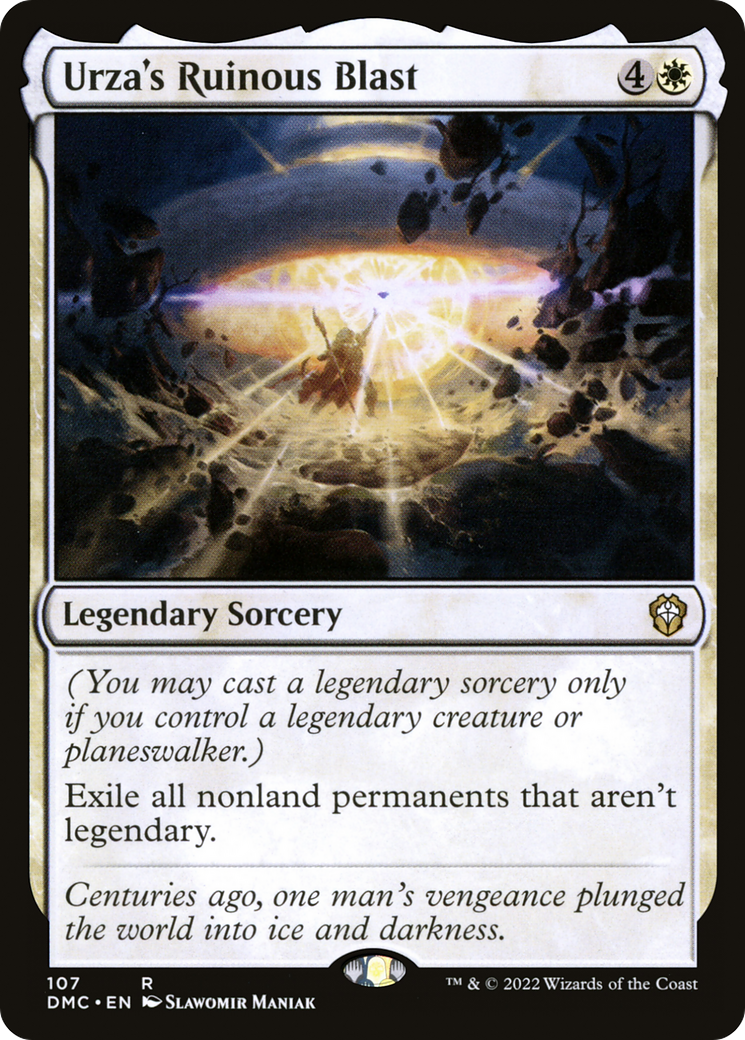 Urza's Ruinous Blast (DMC-107) [Dominaria United Commander]