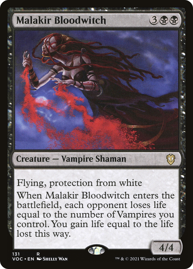 Malakir Bloodwitch (VOC-131) [Crimson Vow Commander]