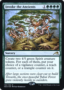 Invoke the Ancients (PRE-193) [Kamigawa: Neon Dynasty Promos] Foil
