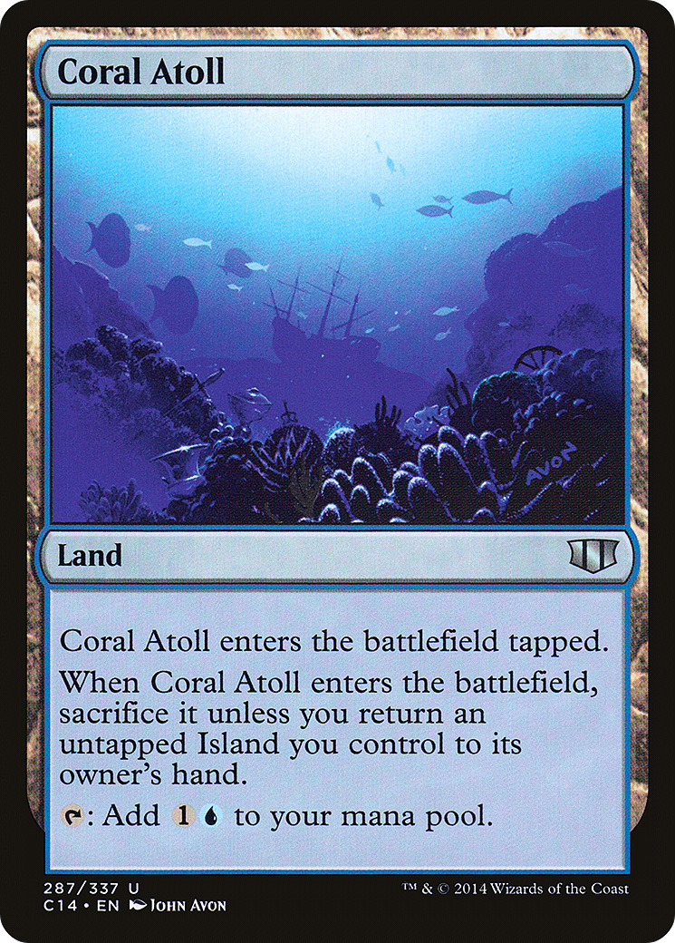 Coral Atoll (C14-287) [Commander 2014]