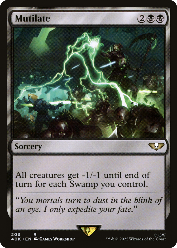 Mutilate (40K-203) [Warhammer 40,000 Commander]