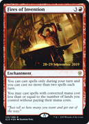 Fires of Invention (PRE-125S) [Throne of Eldraine Promos] Foil