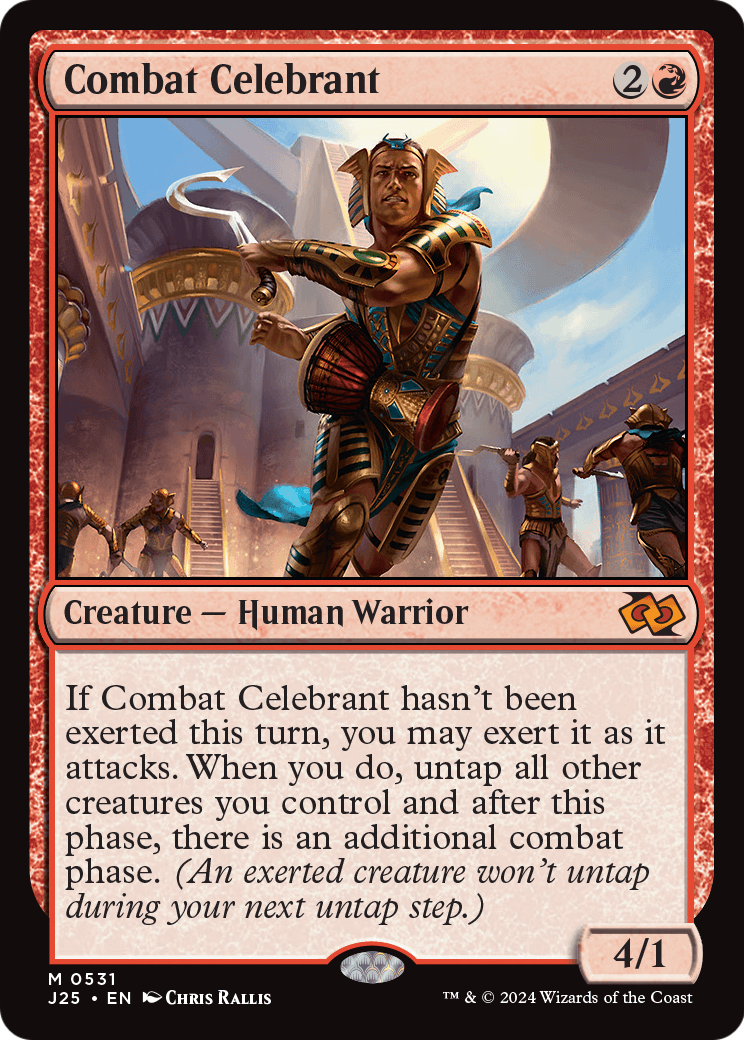 Combat Celebrant (J25-531) [Foundations Jumpstart]