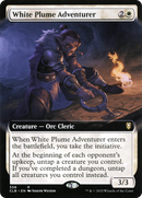 White Plume Adventurer (Extended Art) (CLB-558) [Commander Legends: Battle for Baldur's Gate]