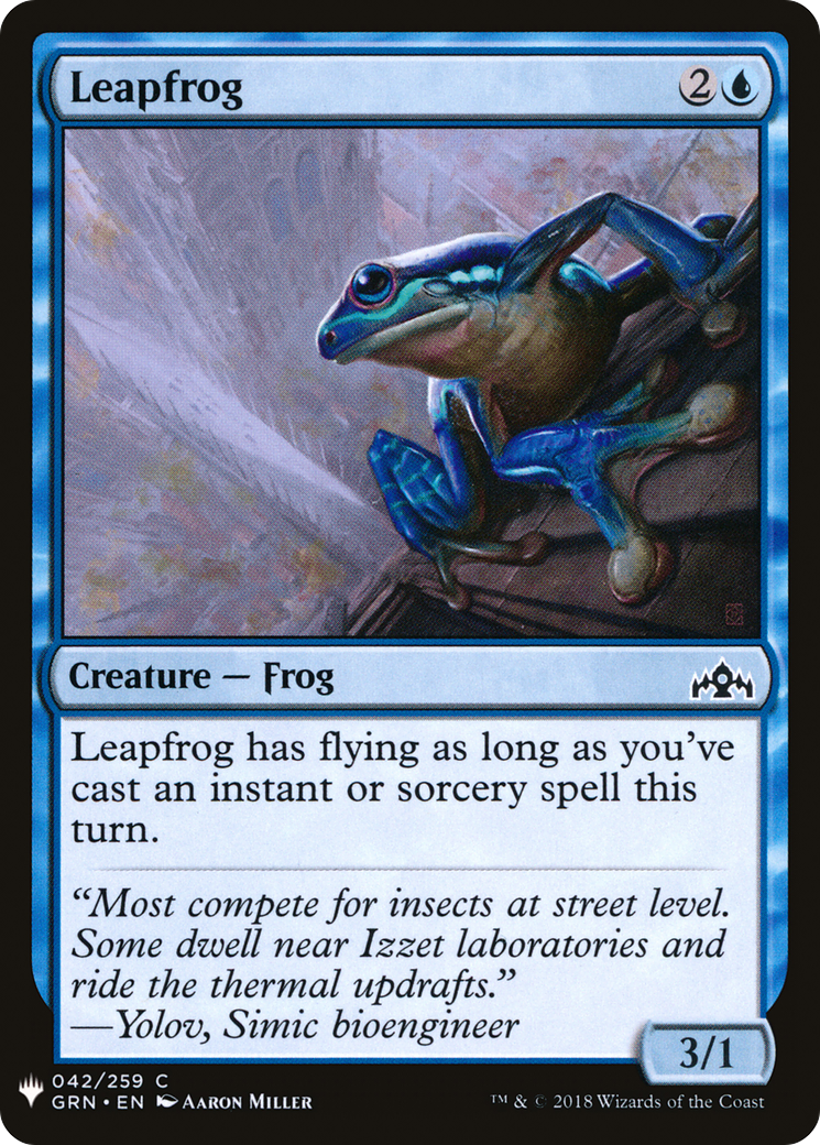 Leapfrog (LIST-GRN-42) [The List]
