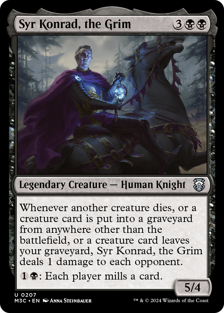 Syr Konrad, the Grim (M3C-207) [Modern Horizons 3 Commander] Foil