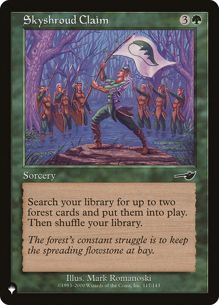 Skyshroud Claim (LIST-NEM-117) [The List]