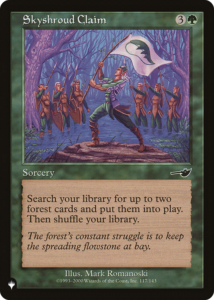 Skyshroud Claim (LIST-NEM-117) [The List]