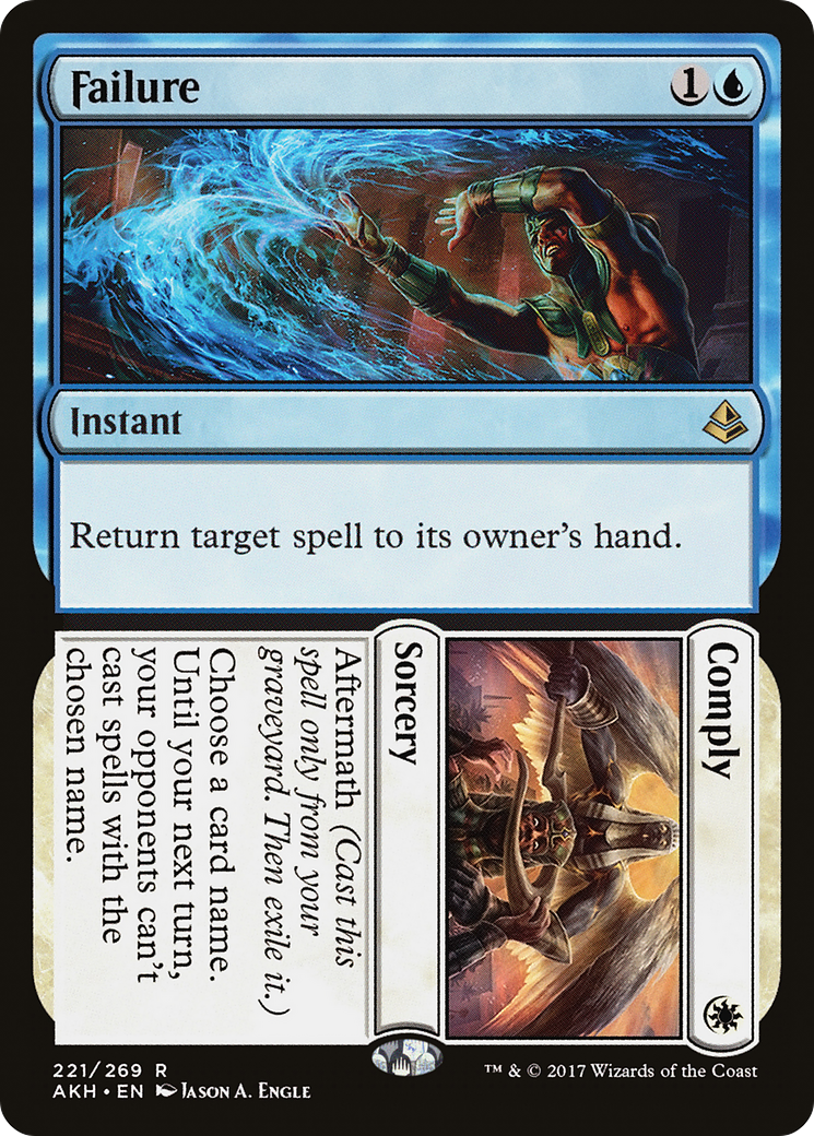 Failure // Comply (AKH-221) [Amonkhet]
