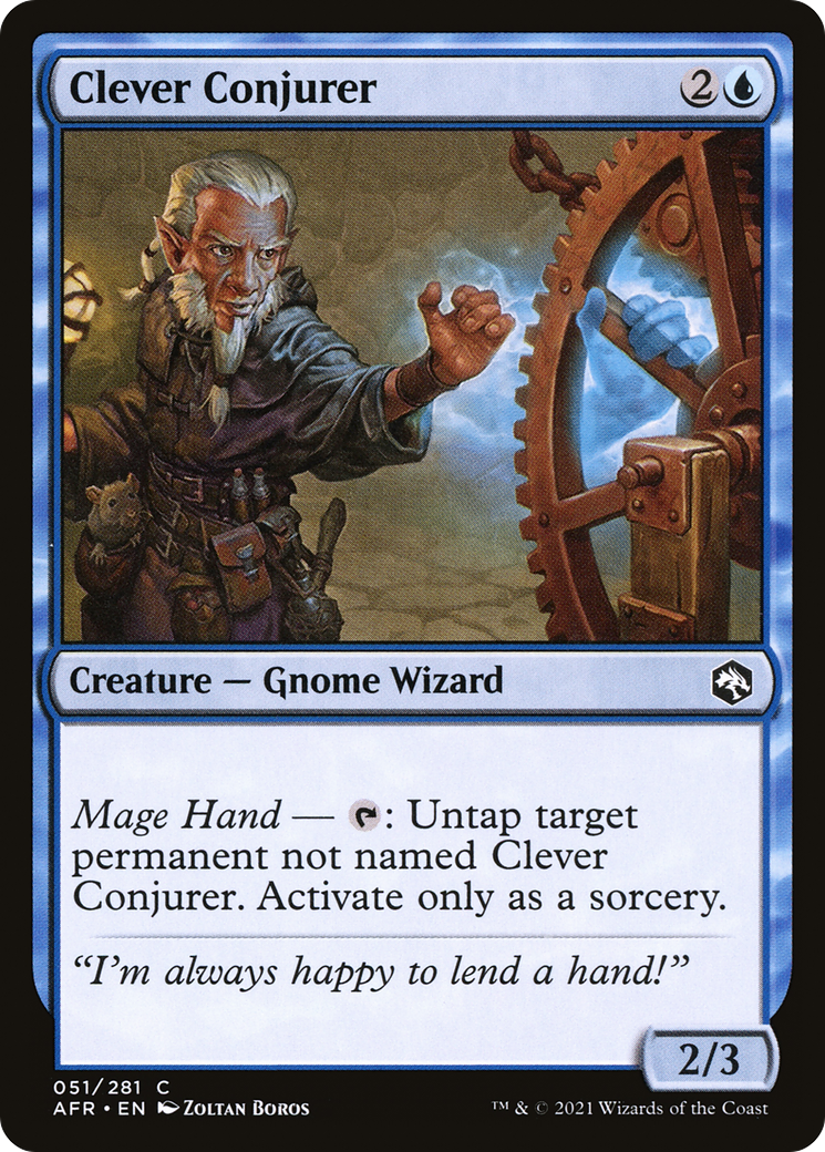 Clever Conjurer (AFR-051) [Adventures in the Forgotten Realms]
