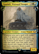 Gandalf, Westward Voyager (LTC-463) [Tales of Middle-earth Commander]: (Showcase) Foil