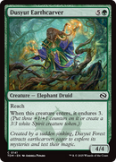Dusyut Earthcarver (TDM-141) [Tarkir: Dragonstorm] Foil