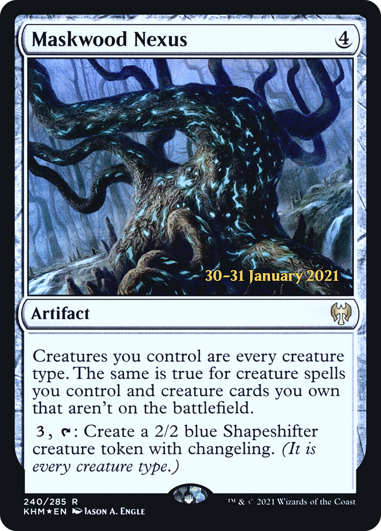 Maskwood Nexus (PRE-240S) [Kaldheim Promos] Foil
