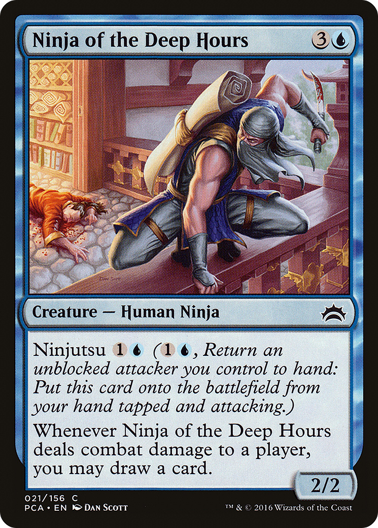 Ninja of the Deep Hours (PCA-021) [Planechase Anthology]