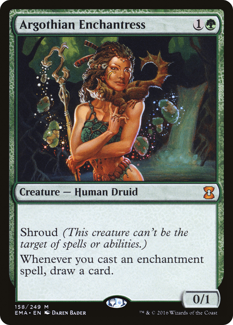 Argothian Enchantress (EMA-158) [Eternal Masters] Foil