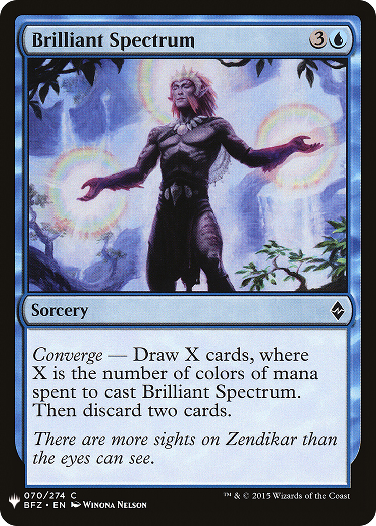 Brilliant Spectrum (LIST-BFZ-70) [The List]