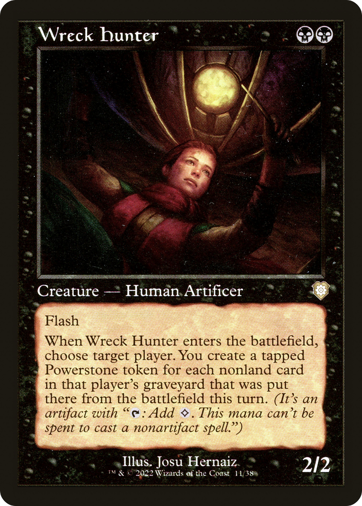 Wreck Hunter (Retro Frame) (BRC-011) [The Brothers' War Commander]