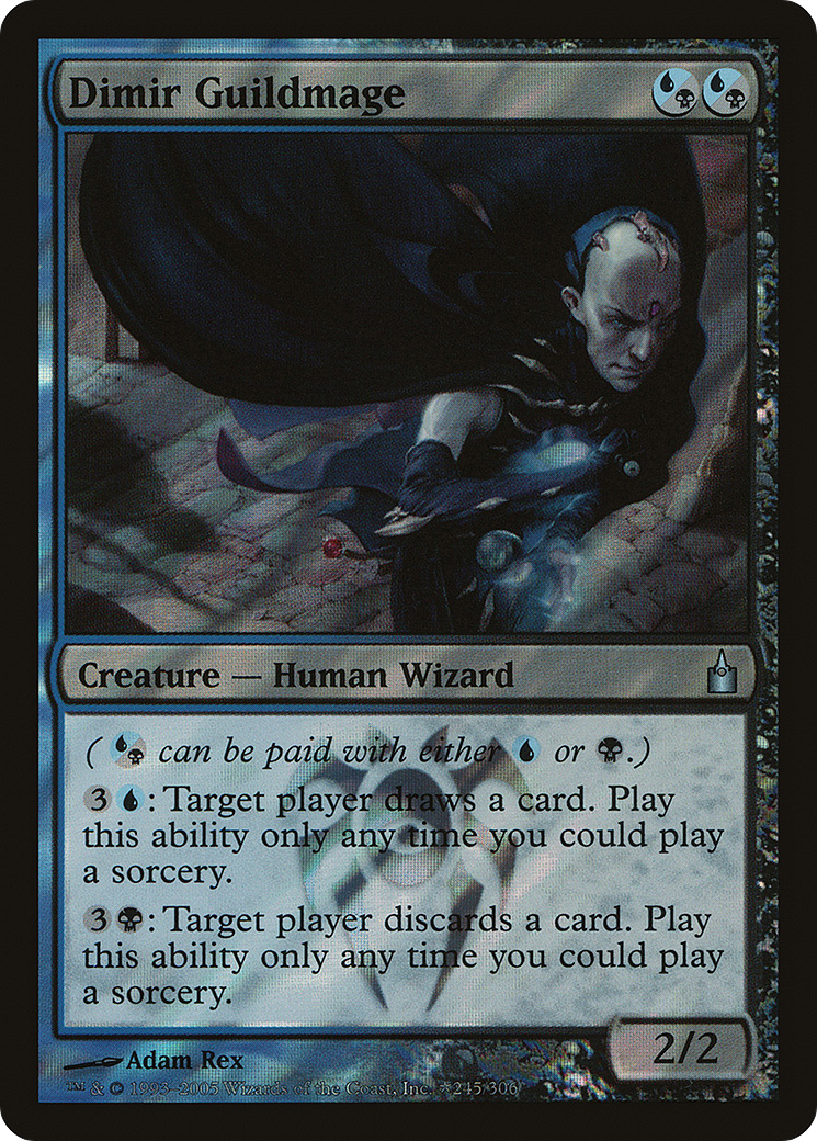 Dimir Guildmage (LARP-245★) [Ravnica: City of Guilds Promos] Foil