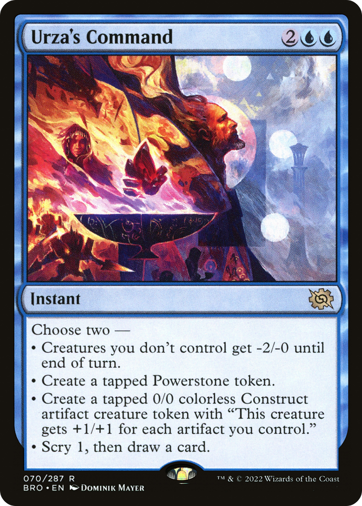 Urza's Command (BRO-070) [The Brothers' War]