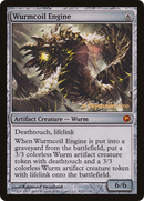 Wurmcoil Engine (PRE-223★) [Scars of Mirrodin Promos] Foil