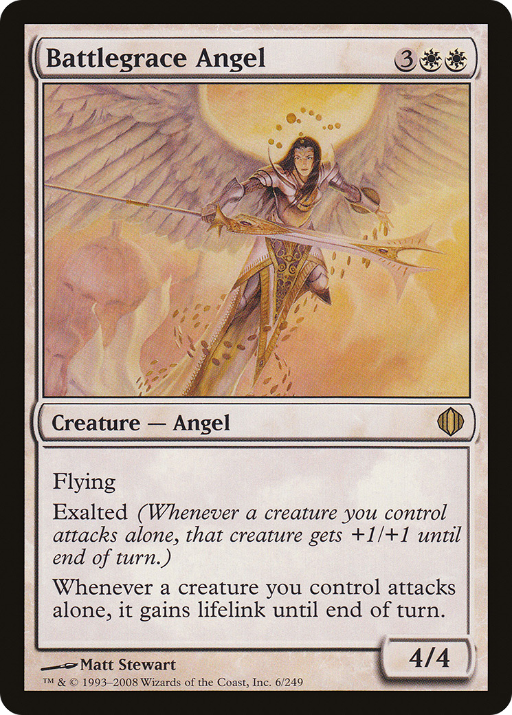 Battlegrace Angel (ALA-006) [Shards of Alara] Foil