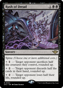 Rush of Dread (PPOTJ-104P) [Outlaws of Thunder Junction Promos]