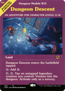 Dungeon Descent (AFR-352) [Adventures in the Forgotten Realms]: (Showcase) Foil
