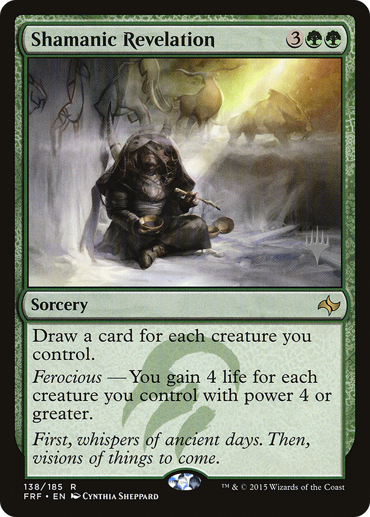 Shamanic Revelation (PPM21-138P) [Fate Reforged Promos] Foil
