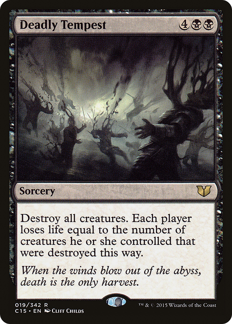 Deadly Tempest (C15-019) [Commander 2015]