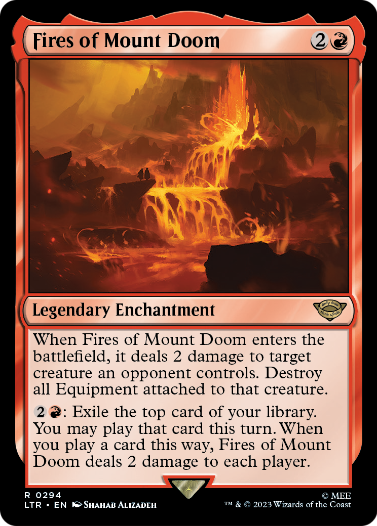 Fires of Mount Doom (LTR-294) [The Lord of the Rings: Tales of Middle-earth]