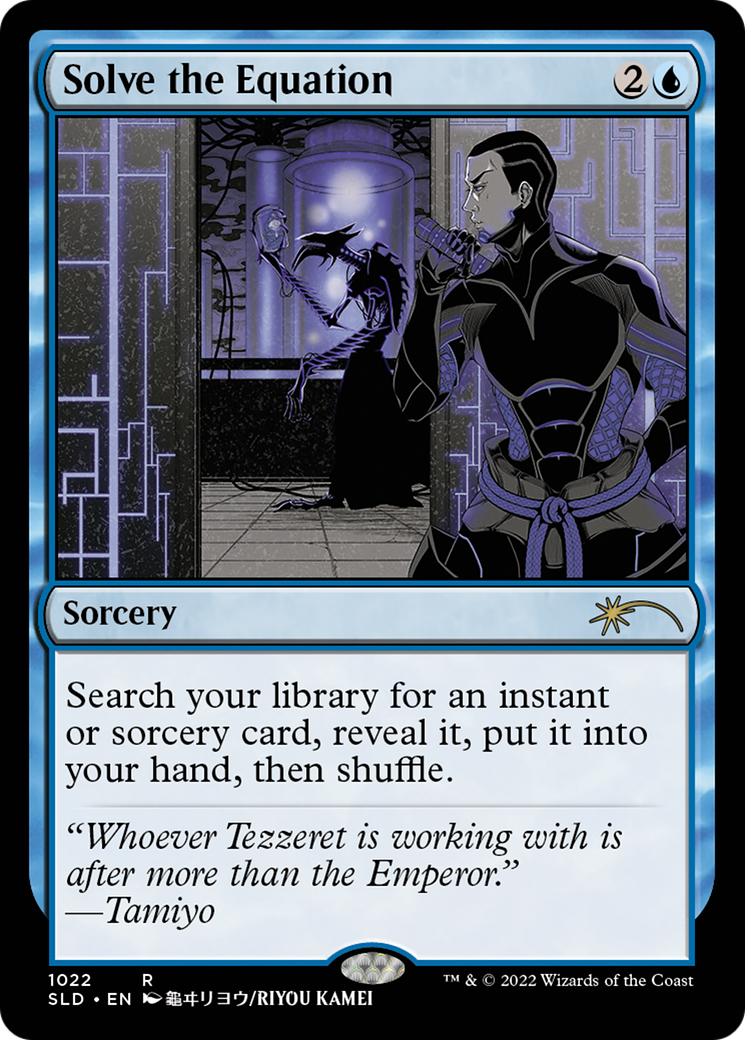 Solve the Equation (SLD-1022) [Secret Lair Drop] Foil