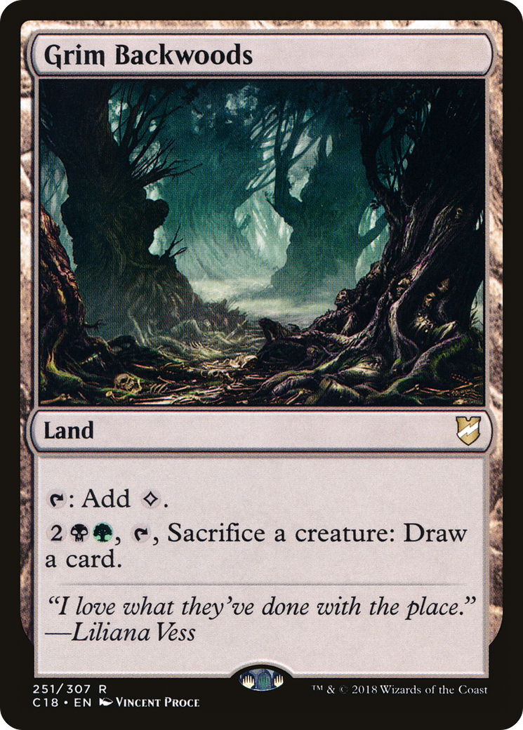 Grim Backwoods (C18-251) [Commander 2018]