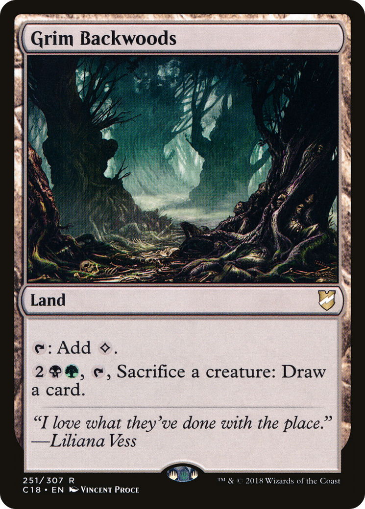 Grim Backwoods (C18-251) [Commander 2018]