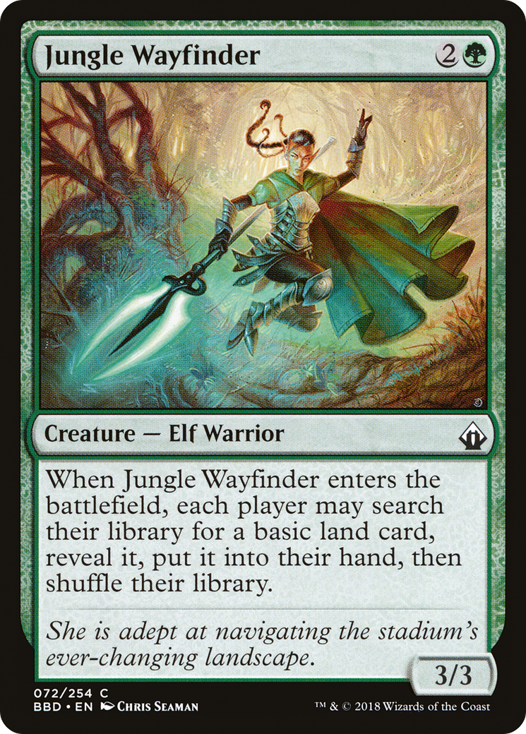 Jungle Wayfinder (BBD-072) [Battlebond]