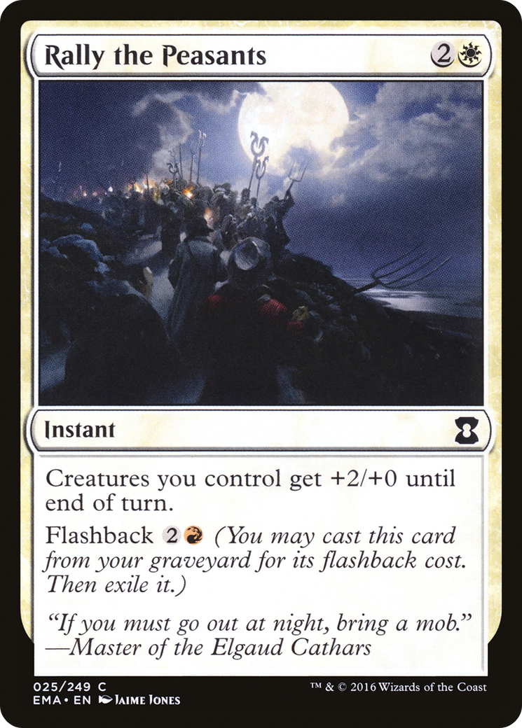 Rally the Peasants (EMA-025) [Eternal Masters]
