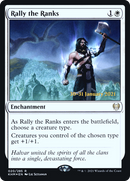 Rally the Ranks (PRE-20S) [Kaldheim Promos] Foil