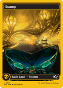 Swamp (DFT-509) [Aetherdrift]: (Full Art) Foil