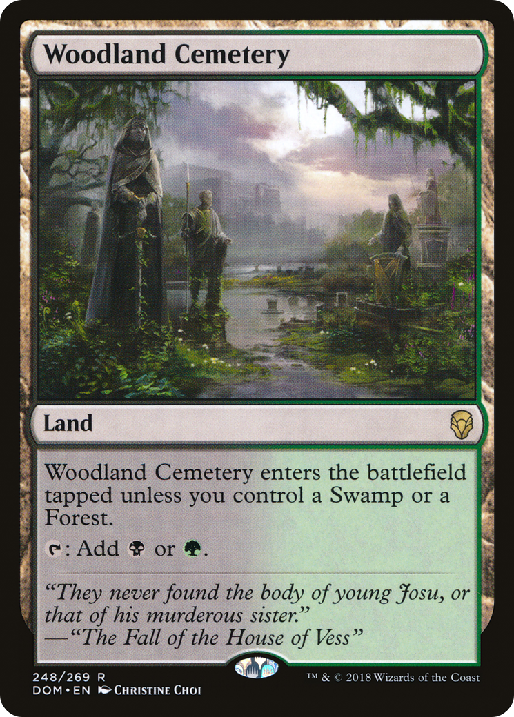 Woodland Cemetery (DOM-248) [Dominaria]